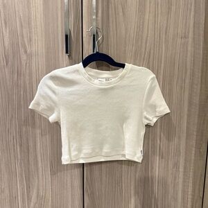TNA rib crop tee
